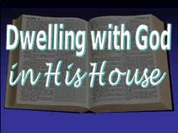Dwelling with God