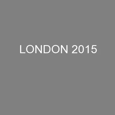 LONDON 2015