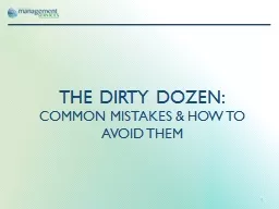 The Dirty Dozen:
