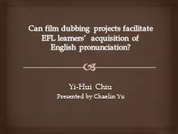Can film dubbing projects facilitate