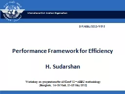 Performance Framework for Efficiency