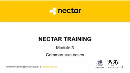 NeCTAR Training