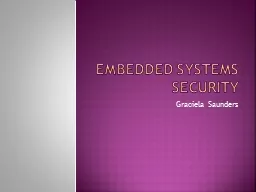 Embedded systems Security