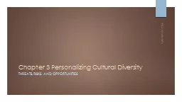 Chapter 3 Personalizing Cultural Diversity
