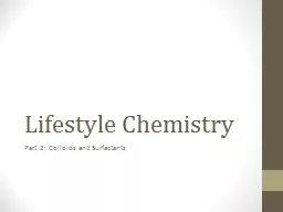 Lifestyle Chemistry