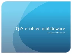QoS -enabled middleware