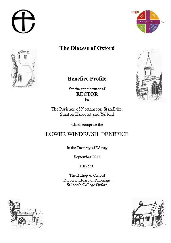 The Diocese of Oxford