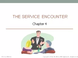 The Service encounter