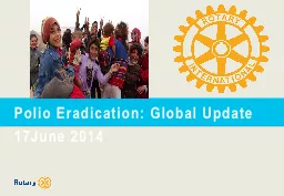 Polio Eradication: Global