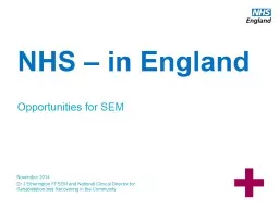 NHS – in England