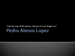 Pedro Alonso Lopez