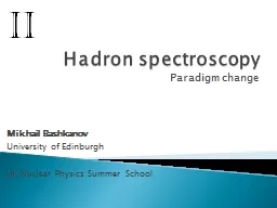 Hadron spectroscopy