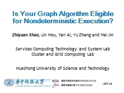 Is Your Graph Algorithm Eligible for Nondeterministic