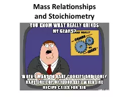 Mass Relationships