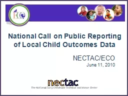 National Call on Public Reporting