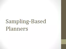 Sampling-Based Planners