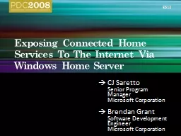 Exposing Connected Home