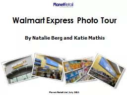 Walmart Express Photo Tour