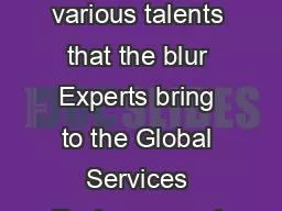 Style Guide for blur Experts  Style Guide We are proud of the various talents that the blur Experts bring to the Global Services Exchange and the last thing we want to do is encourage you to produce