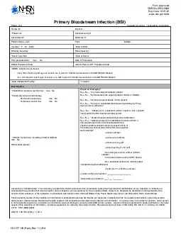 Form Approved OMB No. 0920-Exp. Date: 12/31/2018 www.cdc.gov/nhsn Prim