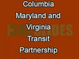 Page  of  Washington Metropolitan Area Transit Authority A District of Columbia Maryland and Virginia Transit Partnership How to use this timetable Use the map to nd the stops closest to where you wi