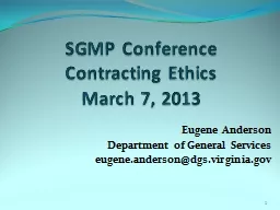SGMP Conference