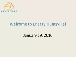Welcome to Energy Huntsville!