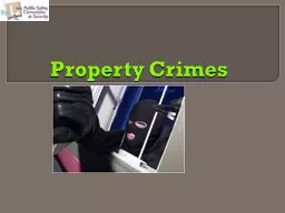Property Crimes