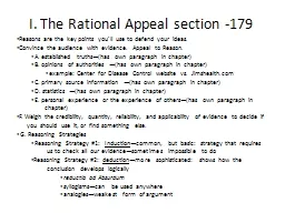 I. The Rational Appeal section -179