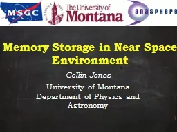 Memory Storage in Near Space Environment