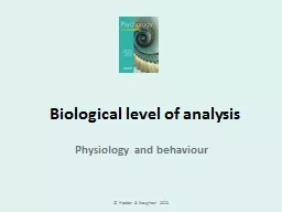 Biological level of analysis