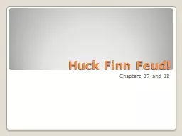 Huck Finn Feud!