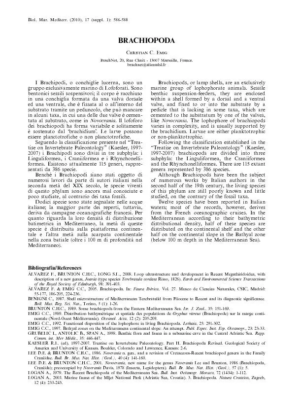 Biol. Mar. Mediterr. (2010), 17 (suppl. 1): 586-588