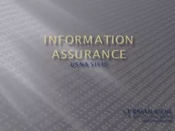 Information assurance