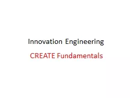 Innovation Engineering
