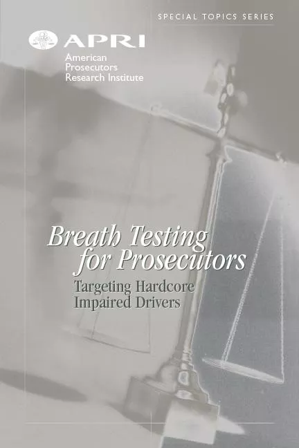 Breath TestingBreath TestingImpaired DriversImpaired Drivers