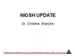 NIOSH UPDATE