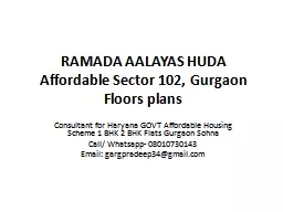 RAMADA AALAYAS HUDA Affordable Sector 102,