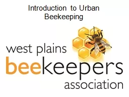 Introduction to Urban Beekeeping