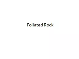 Foliated Rock