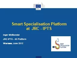 Smart Specialisation Platform