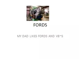 FORDS