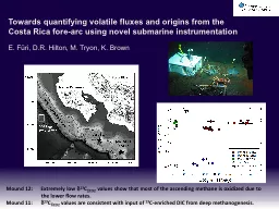 Towards quantifying volatile fluxes and origins from the Co