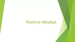Positive Mindset