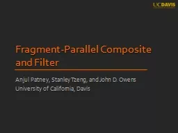 Fragment-Parallel Composite and Filter