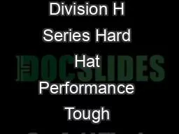 M Personal Safety Division H Series Hard Hat Performance Tough Comfort Ultimate