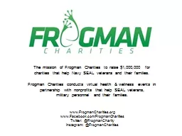 www.FrogmanCharities.org