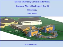 Machine Advisory Committee for NICA