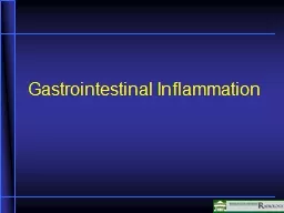 Gastrointestinal Inflammation