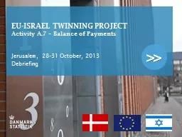 EU-ISRAEL TWINNING PROJECT